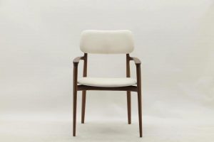 new design armchair with great sensuality carved in wood